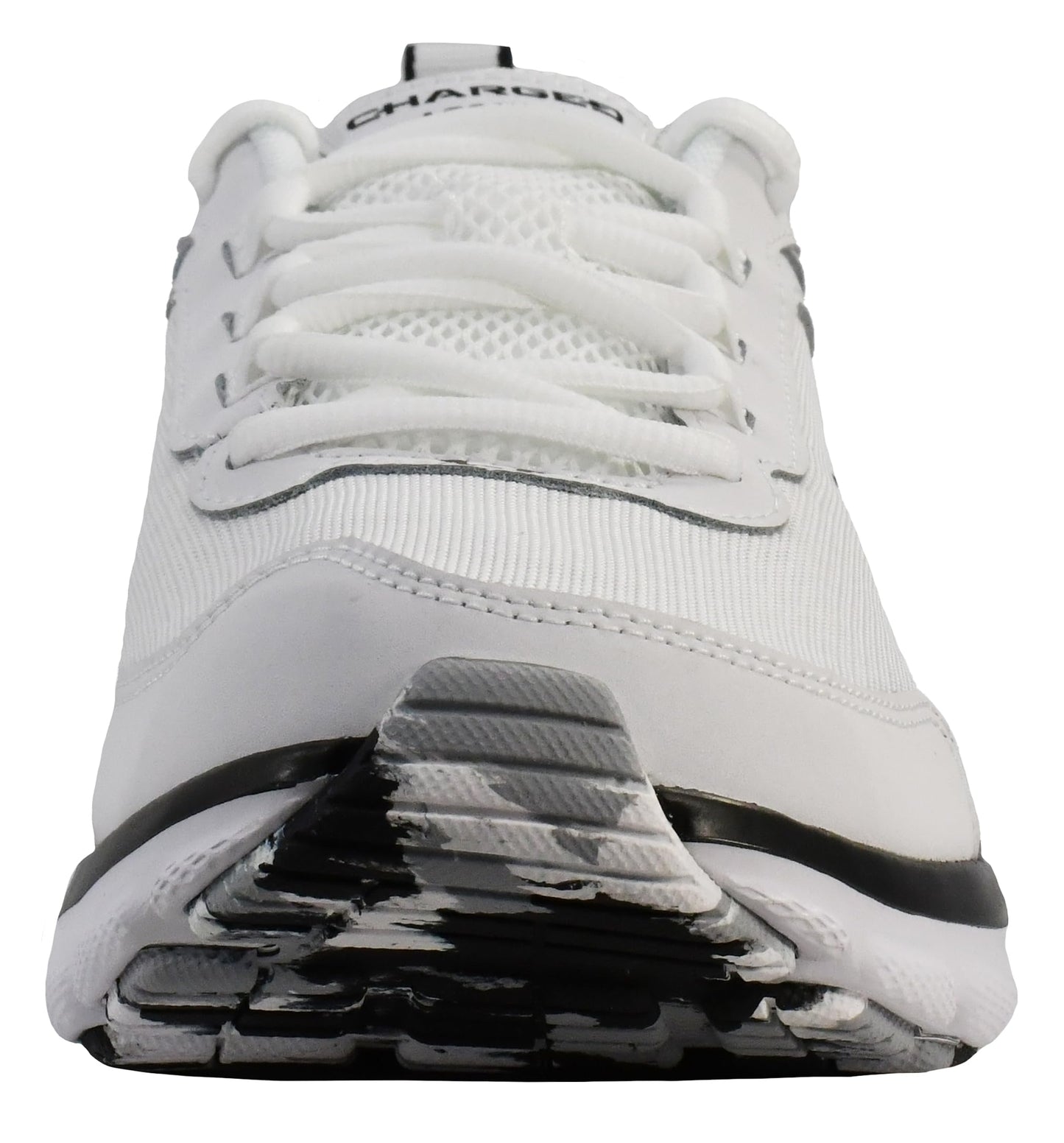 Under Armour Mens Charged Assert 9 Marble Running Shoe, White(101 Black, 11.5 US