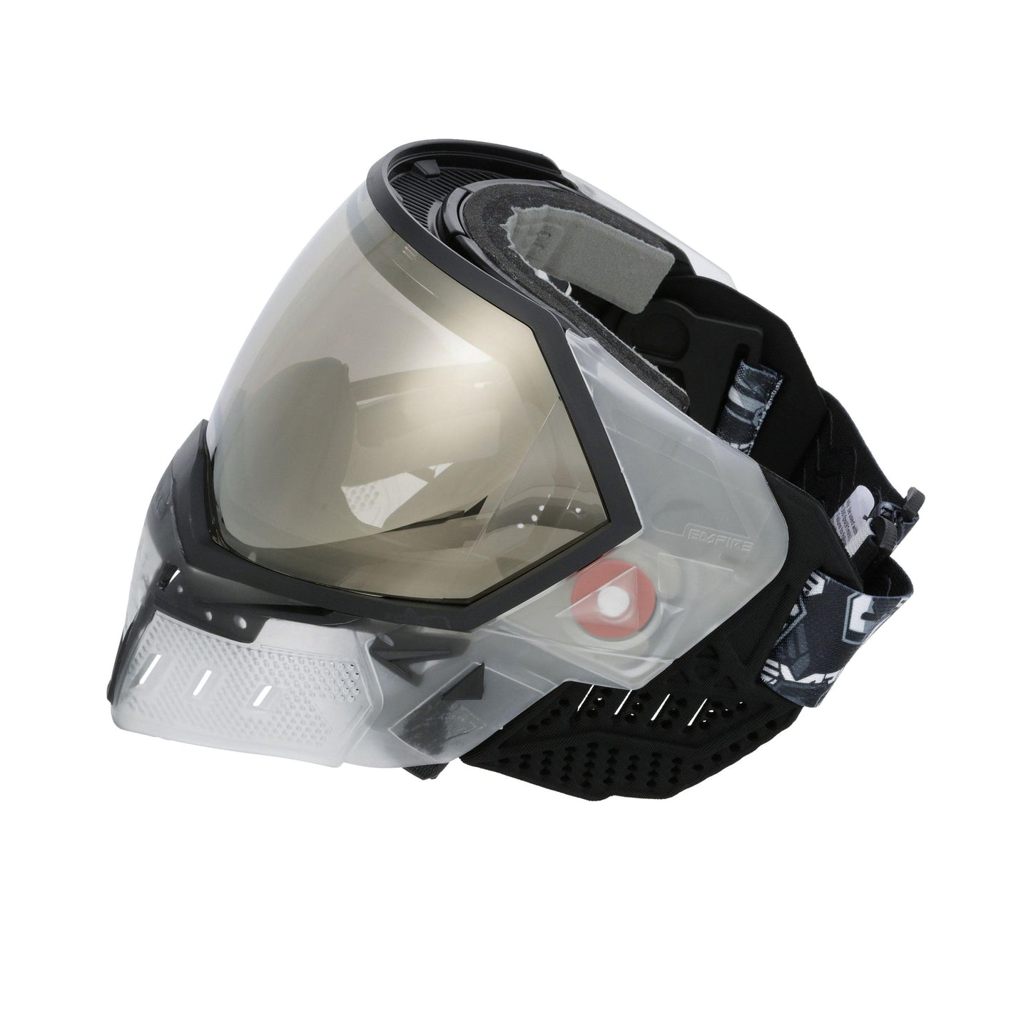 Empire EVS Paintball Goggle Mask with Dual Thermal HD Black Chrome Lens, Clear and Black