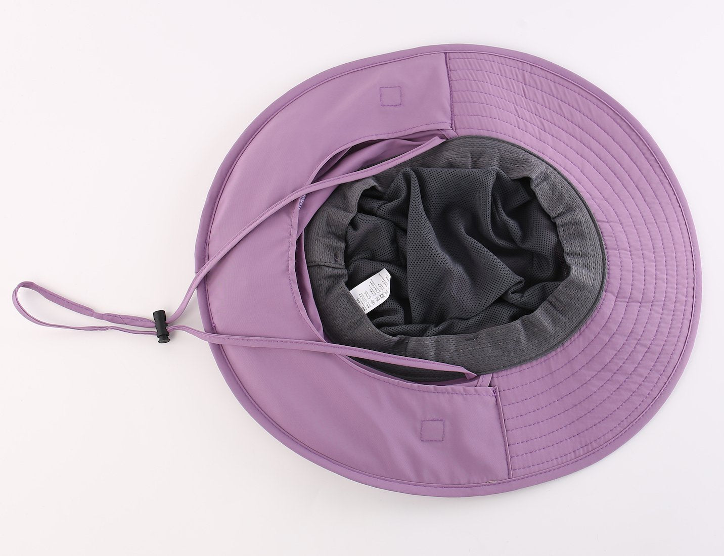Home Prefer Womens UPF50+ Sun Protection Hat for Fishing Cycling Boating Hiking Gardening Mesh Sun Hat Purple