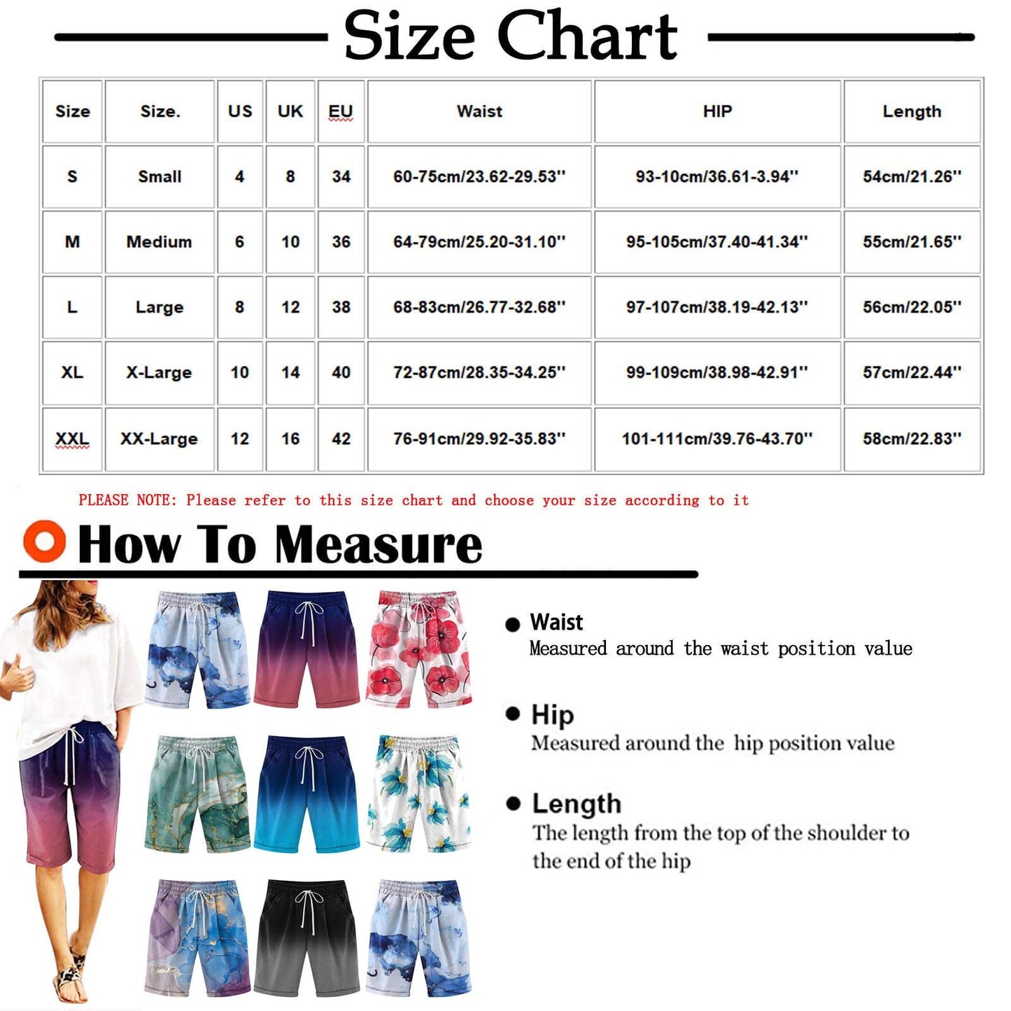 Today'S Deals Plus Size Bermuda Shorts for Women Elastic Waist Knee Length Casual Shorts Summer High Waisted Cotton Linen Shorts Womens Shorts