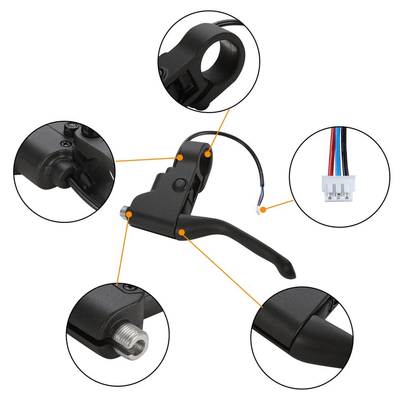 TOMALL Scooter Handle Brake Lever Aluminium Brake Handle Replacement Part Compatible with Max G30 Electric Scooter