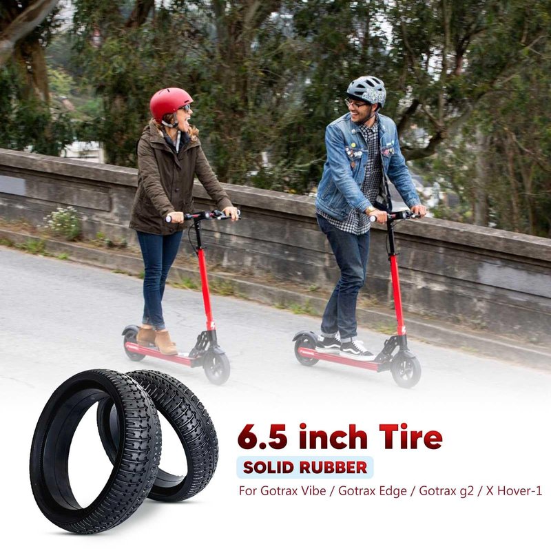 Replacement 6.5 Inch Solid Tire for Gotrax-G2 Front Series Electric Scooter