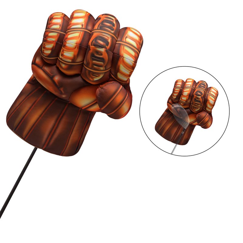 LeFeng Golf Club Head Covers Perfect for 460cc Driver and Fairway Wood Funny Palm Shape Wood Head Covers (Endless Palm, for Driver)