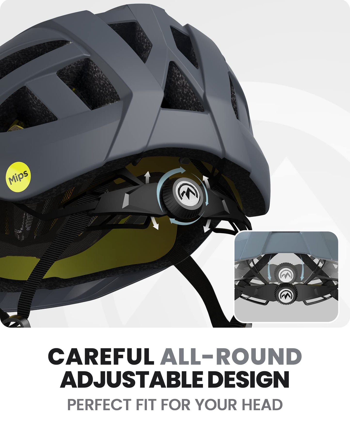 OutdoorMaster MIPS Adult Recreational Cycling Helmet - Midnight Blue,L