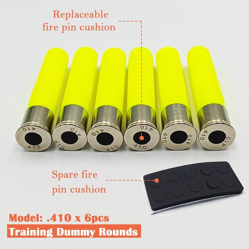 Steel Safety Practice Rounds - Action Trainer Dummy Rounds for Dry Fire Training | Snap Caps