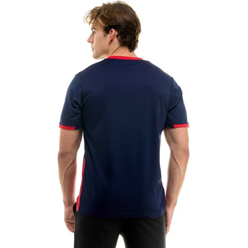 FC Barcelona Offically Licensed Jersey - Adult Soccer Game Day Jersey Inspired Shirt | Frequency, Navy, Small