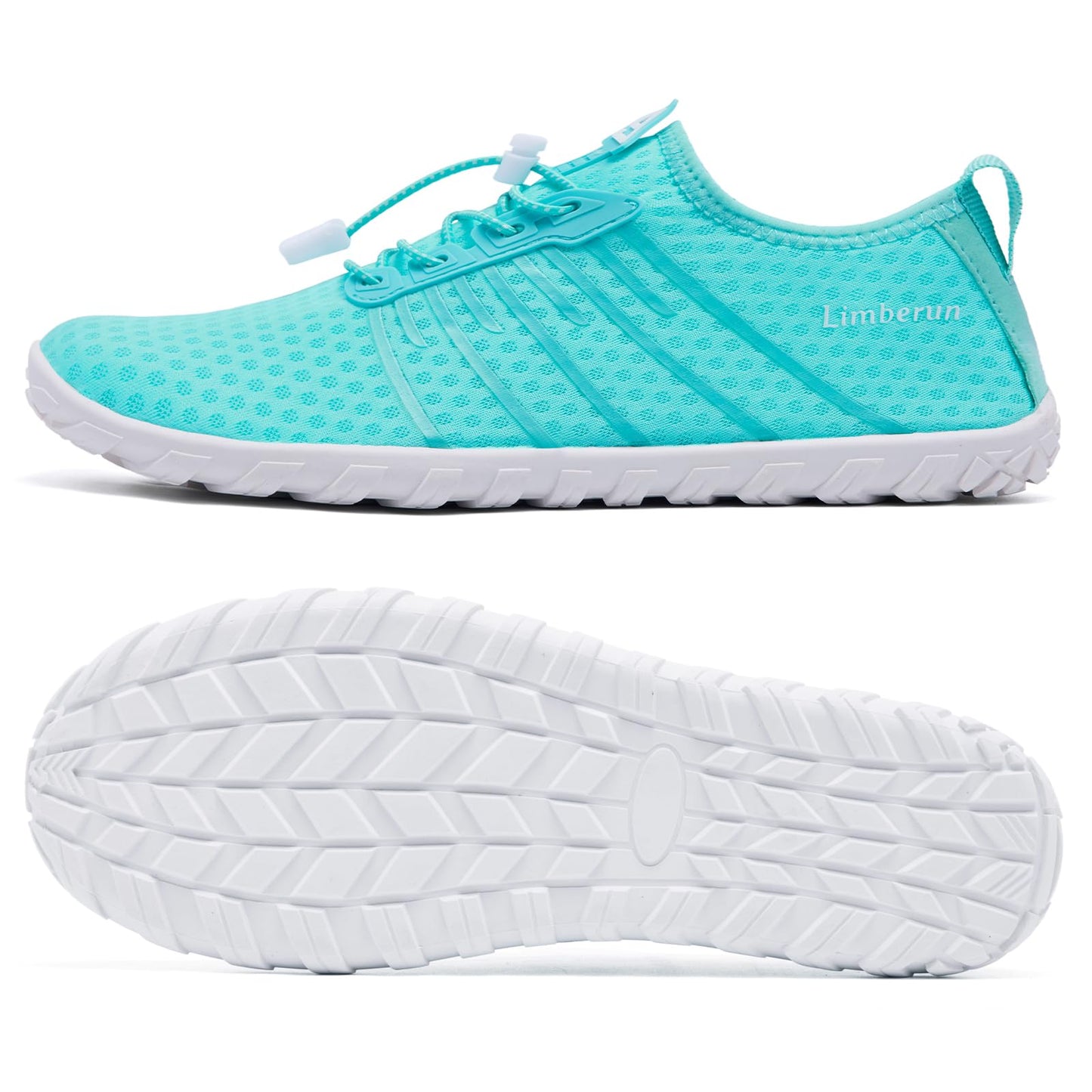 Limberun Water Shoes - Comfortable Pool & Beach Aqua Shoes for Women & Men, Protect Feet in Water, River, Swimming - Green, Size 8.5W/7.5M