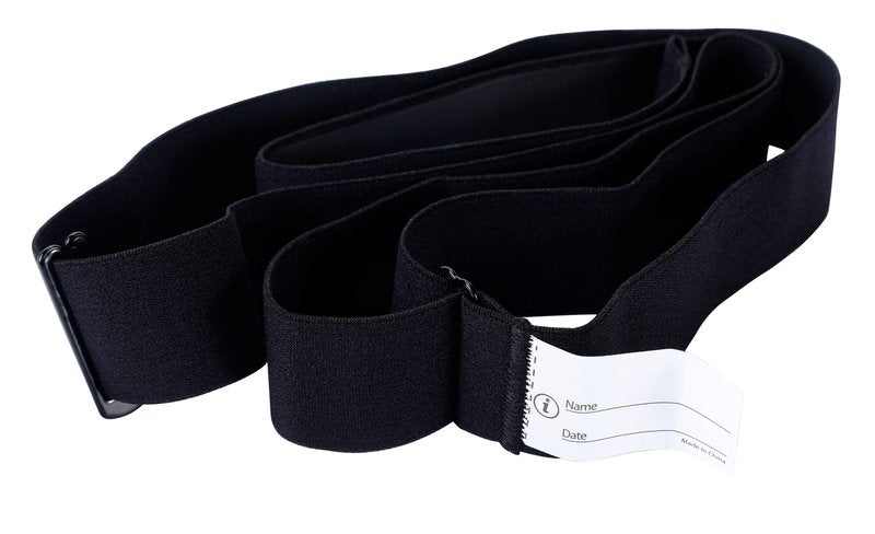 Rich Green Valley Heart Rate Monitor Chest Strap Compatible with Polar H10 H9 H7 H1 Wahoo Tickr Garmin HRM CooSpo, Black Large