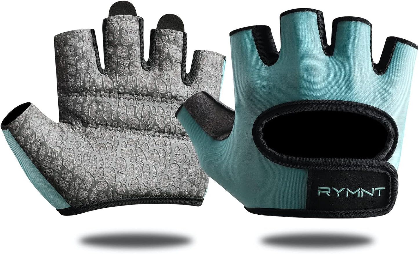 Weight Lifting Gloves - Minimalist Micro Grip Pads with Full Palm Protection | Ideal for Men & Women Gym Training