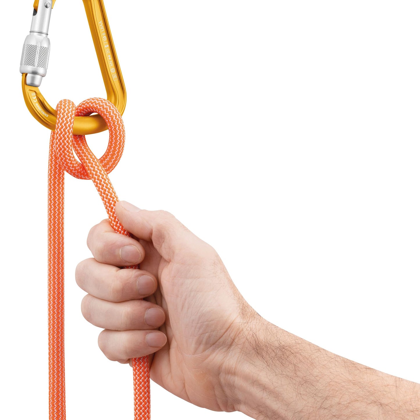 Petzl Attache Carabiner - Yellow