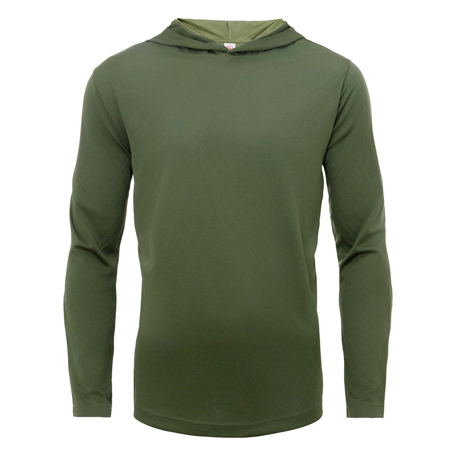 LeeHanTon 5 Pack Men's Hoodie Long Sleeve Dry-Fit Moisture Wicking T-Shirts Sun Protective Fishing Hiking Running Workout Active Shirts L