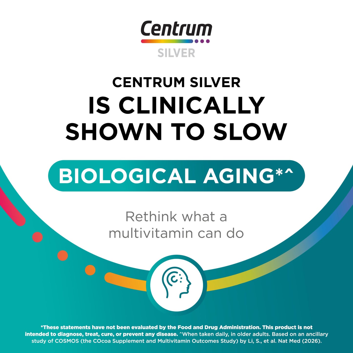 Centrum Minis Silver Women's Multivitamin for Women 50 Plus, Multimineral Supplement with Vitamin D3, B Vitamins, Non-GMO Ingredients, Supports Memory and Cognition in Older Adults - 280 Ct