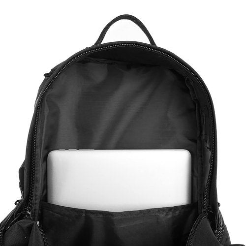 Tactical Hiking Backpack Quality Travel Rucksack Heavy Duty Laptop Bookbag Military Molle Army Bag Lockable 3 Day Assault Pack Outdoor Traveling Daypack Black