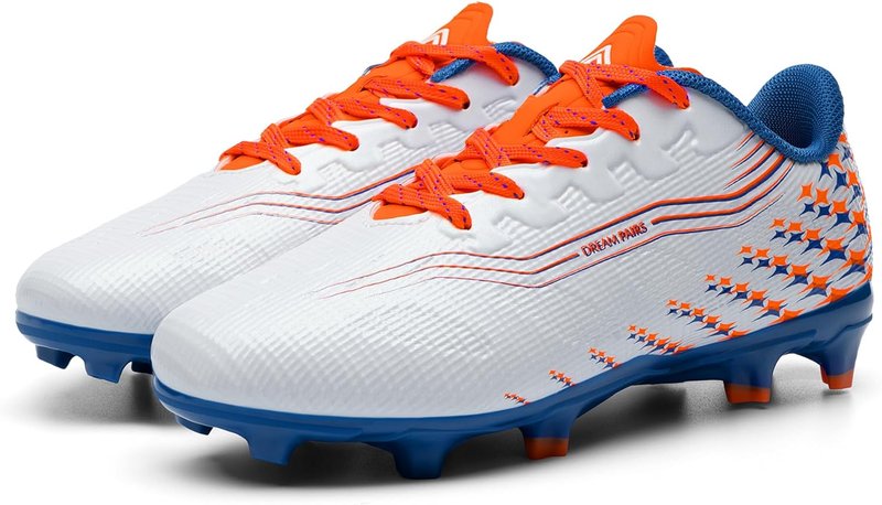 Boys & Girls Soccer Cleats - High-Speed Anti-Twist Lightweight Football Shoes | FG/AG Design