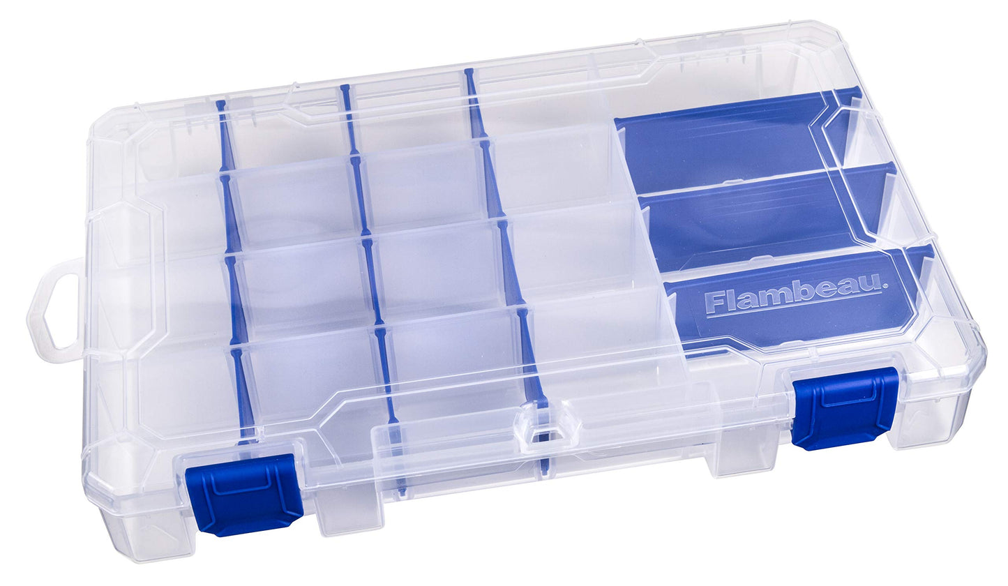 4004 Tuff Tainer® - 20 Compartments - Half Bulk (Includes (12) short and (3) long Zerust® dividers)