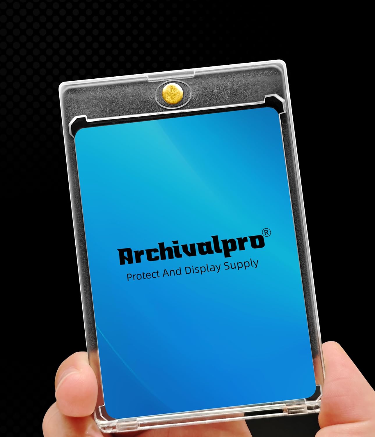Magnetic Card Holder - Anti-UV Hard Acrylic for Trading & Baseball Cards | 1PC