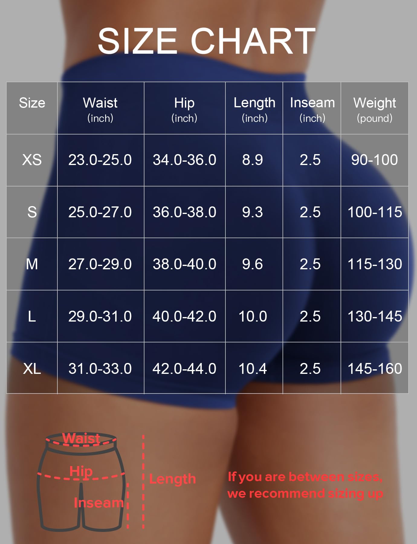 VOYJOY Women Impact Booty Shorts 2.5" Low Rise Hidden Scrunch Butt Lifting Seamless Workout Gym Running Biker Hot Shorts