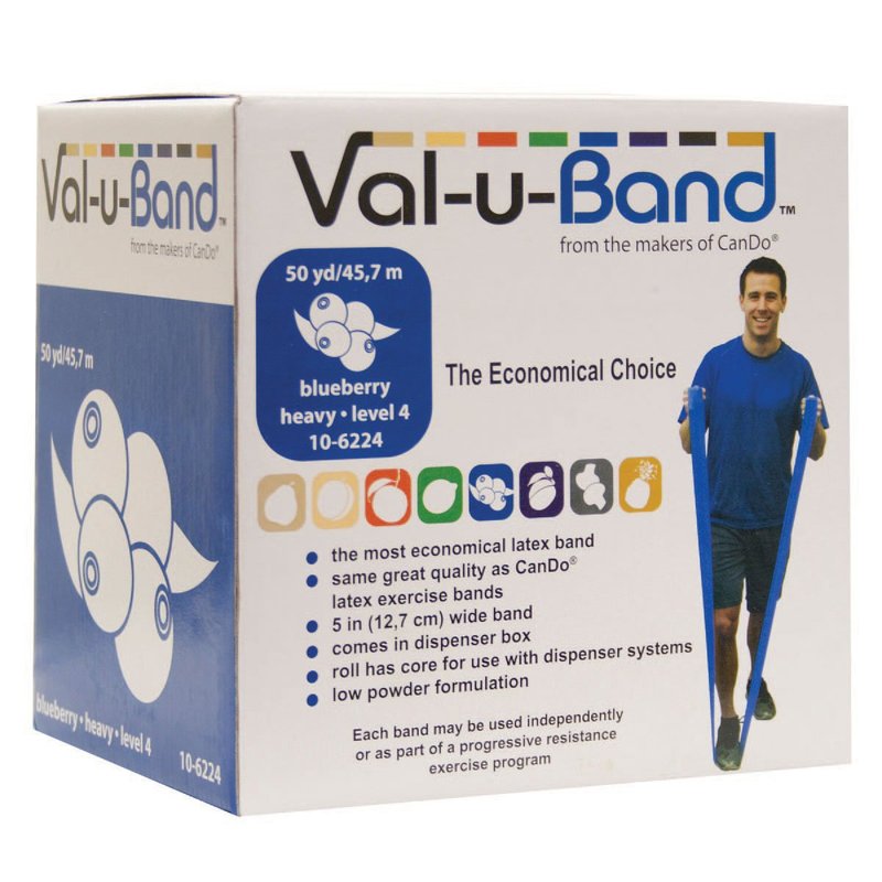 Val-U-Band 10-6224 Exercise Band, Blueberry