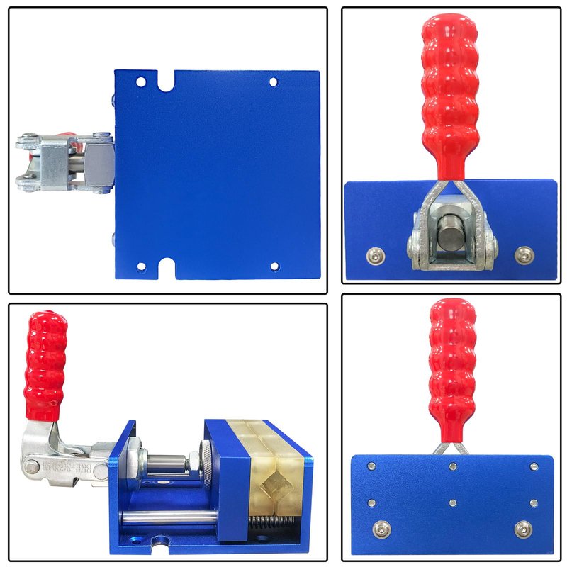 Crestgolf Drill-Free Golf Shaft Clamp, Club Holder Vise, Grip Removal Tool, Grip Replacement Kit