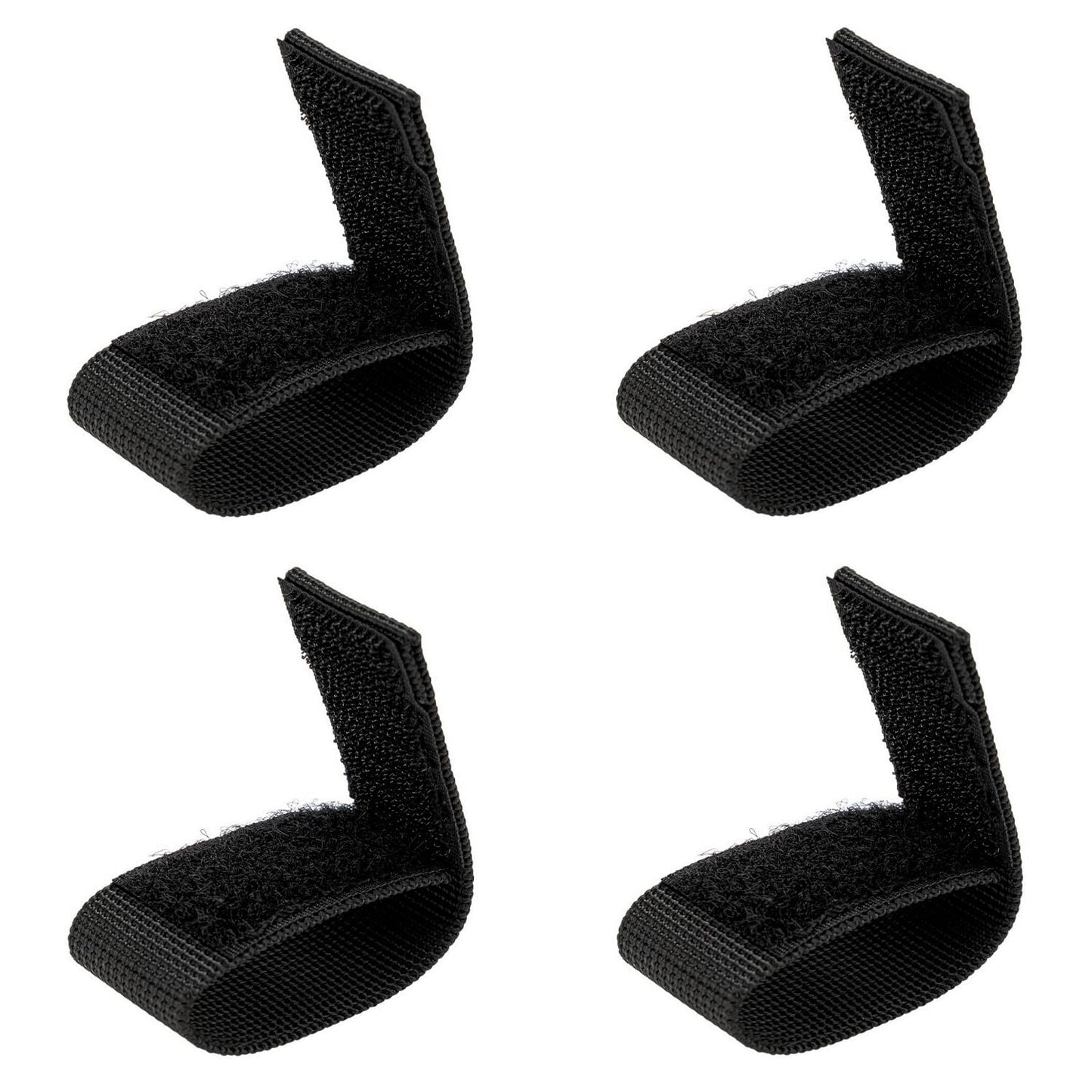 TACNEX Duty Belt Keepers w/Hook & Loop Closure for 1.25" Wide Utility Belt Loop Stays Nylon Tactical Strap Holder Retainer Police Law Enforcement Security Military Accessories NY