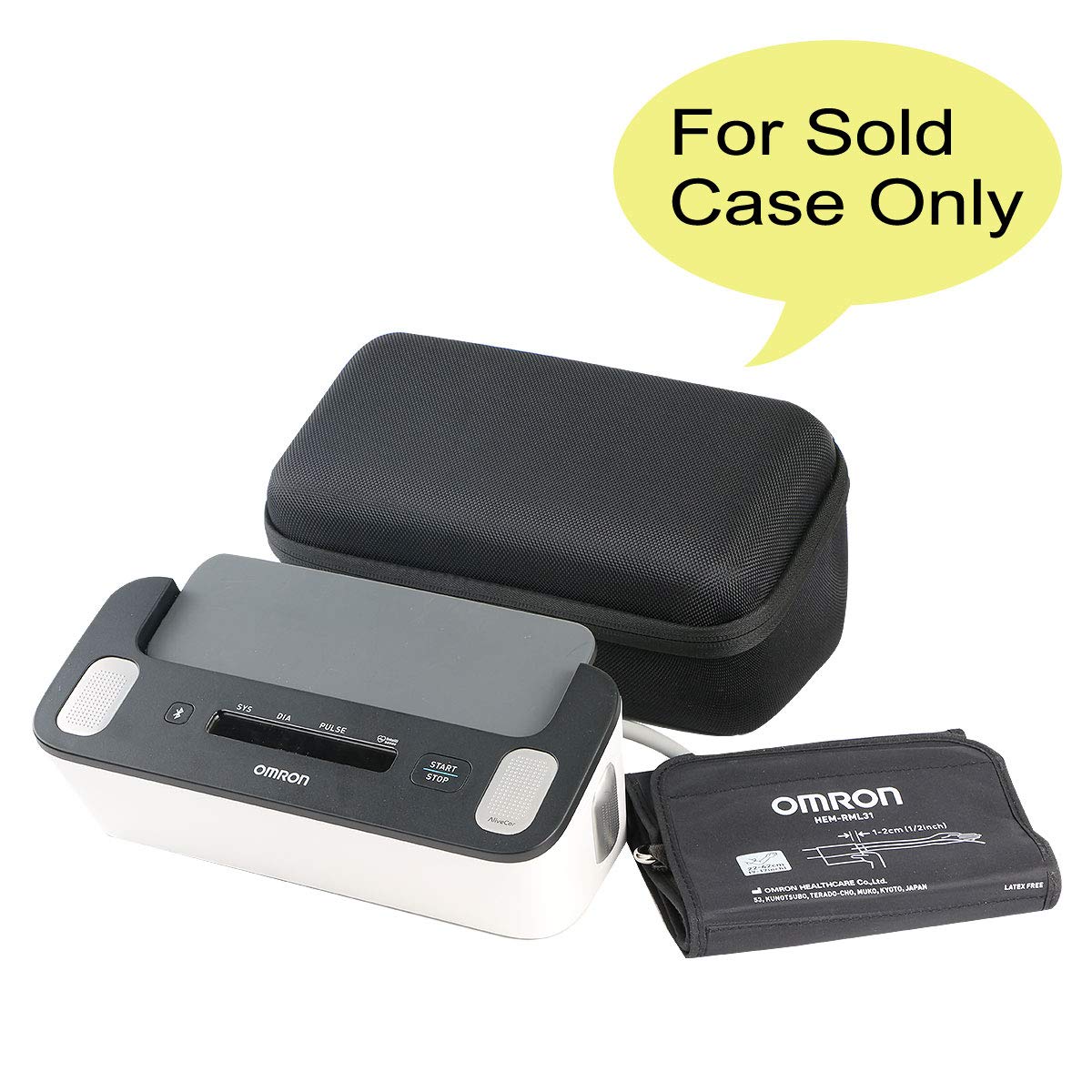co2CREA Hard Case for OMRON Complete 2-in-1 Upper Arm Blood Pressure Monitor + EKG BP7900, Portable Travel Case Replacement
