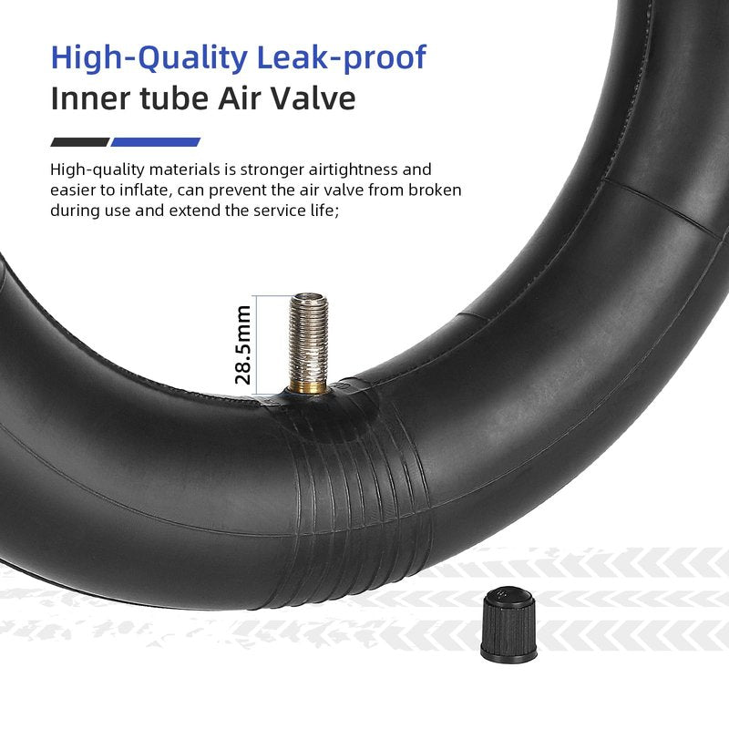 ulip 250x64 Inner Tubes with straight valve for Xiaomi 4 Ultra Navee S65 Electric Scooter Front and Rear Wheel 250 * 64 Scooter Accessories 2PCS