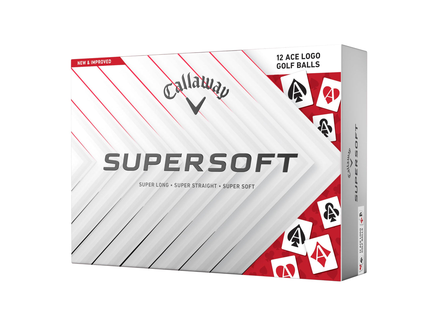 Callaway Golf Supersoft Golf Balls (2025, Aces)