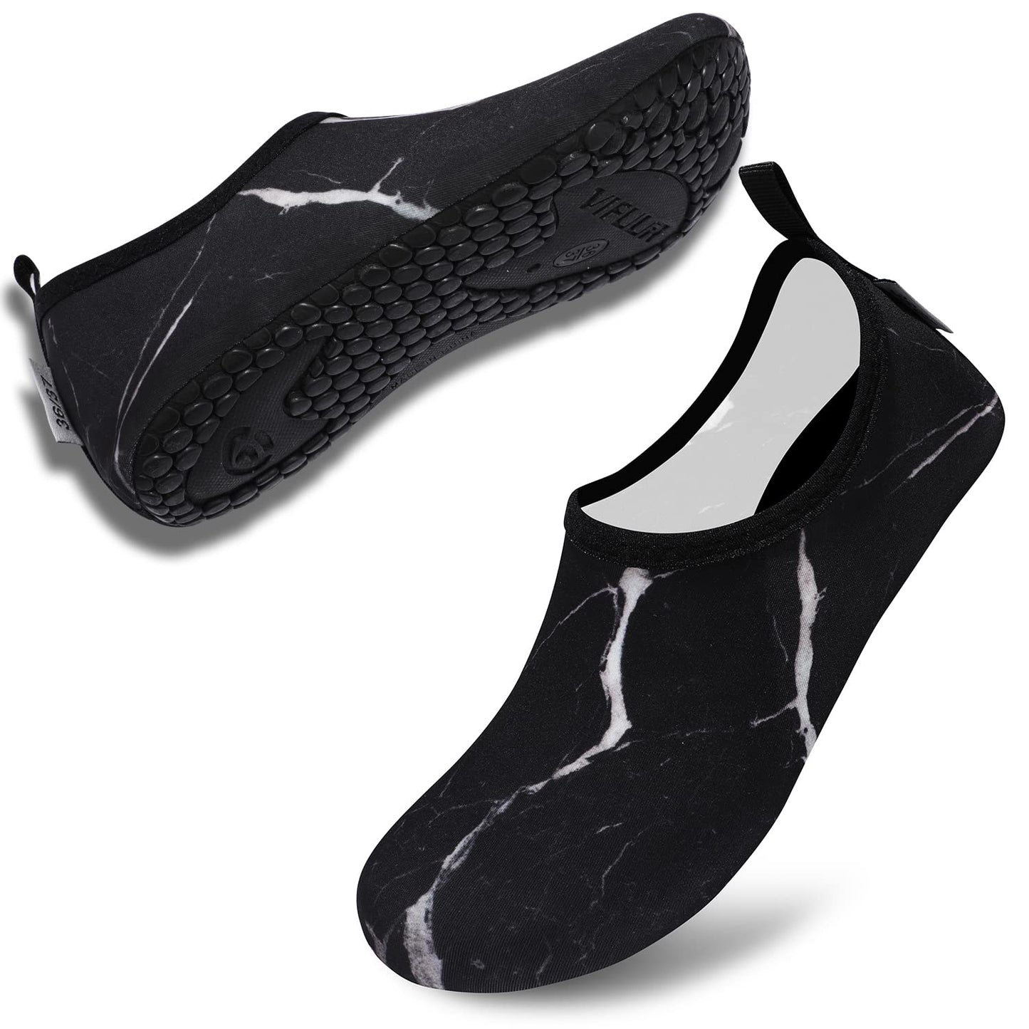 VIFUUR Water Shoes for Men Women Barefoot Quick Dry Aqua Socks Slip On