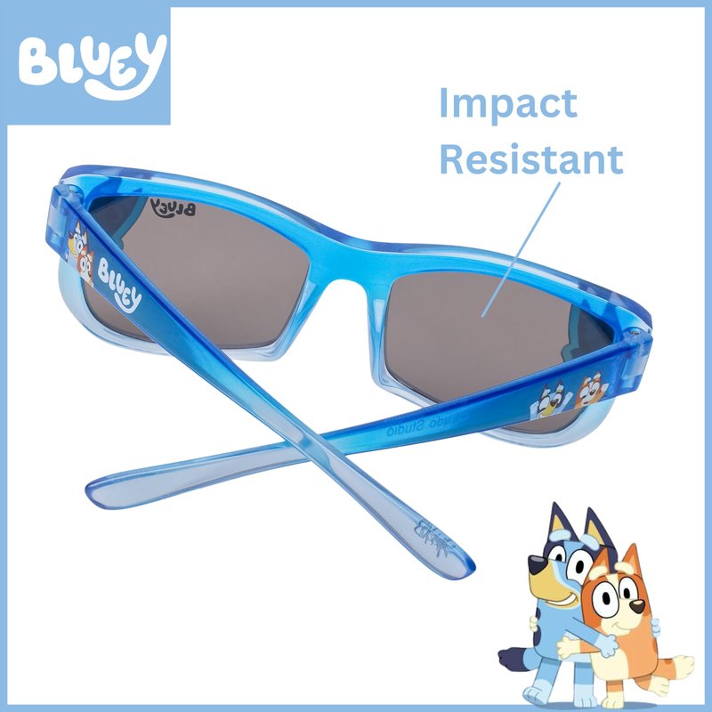 ARKAID Official BLUEY Sunglasses for Kids | Featuring BLUEY and Bingo | UV 400 | One Size Fits Most Kids