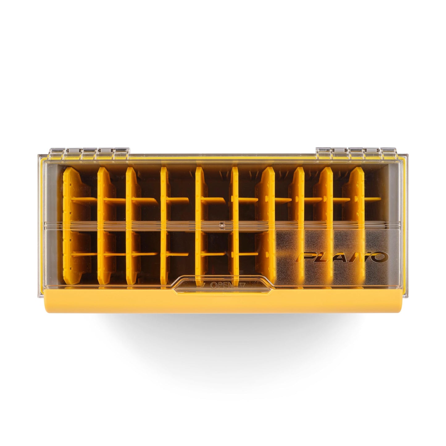 Plano EDGE Short Hang Box, Stores 40 Crankbaits, with Rust-Preventive Rustrictor, Dri-Loc Watertight Seal, WaterWick, DuraView Transparent Lid, Stackable Storage for Fishing Organization