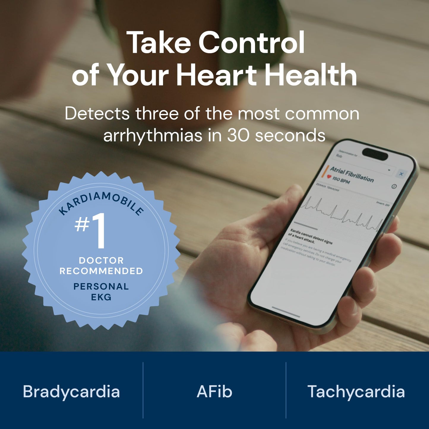KardiaMobile 6-Lead Personal EKG Monitor – Six Views of The Heart – Detects AFib and Irregular Arrhythmias – Instant Results in 30 Seconds – Works with Most Smartphones - FSA/HSA Eligible