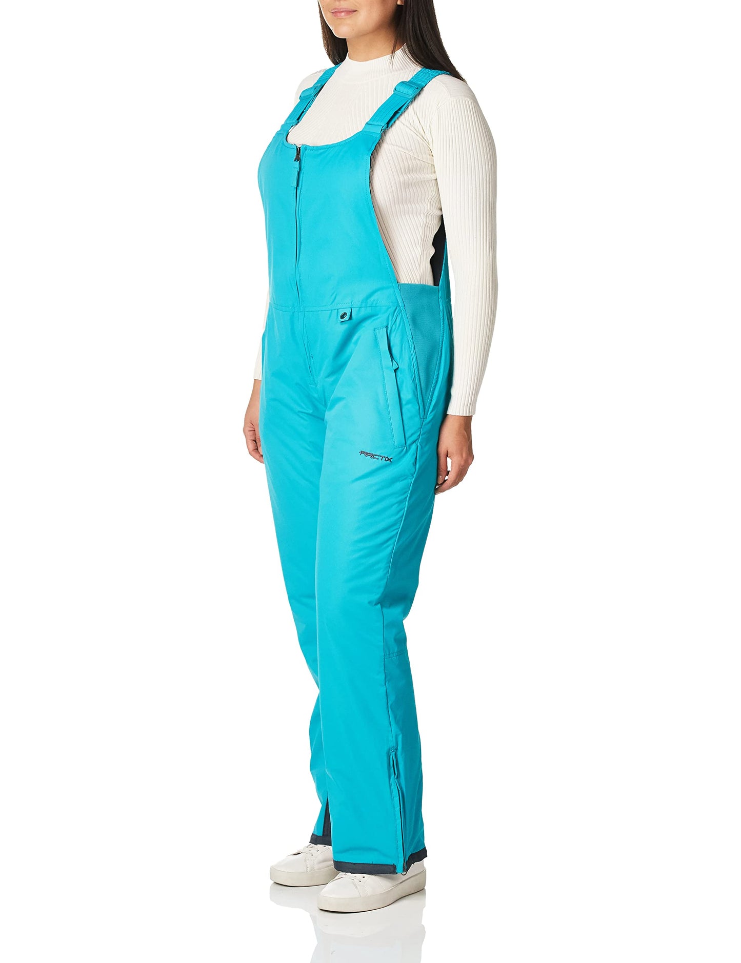 Arctix Women's Essential Insulated Bib Overalls, Bluebird, 1X Tall