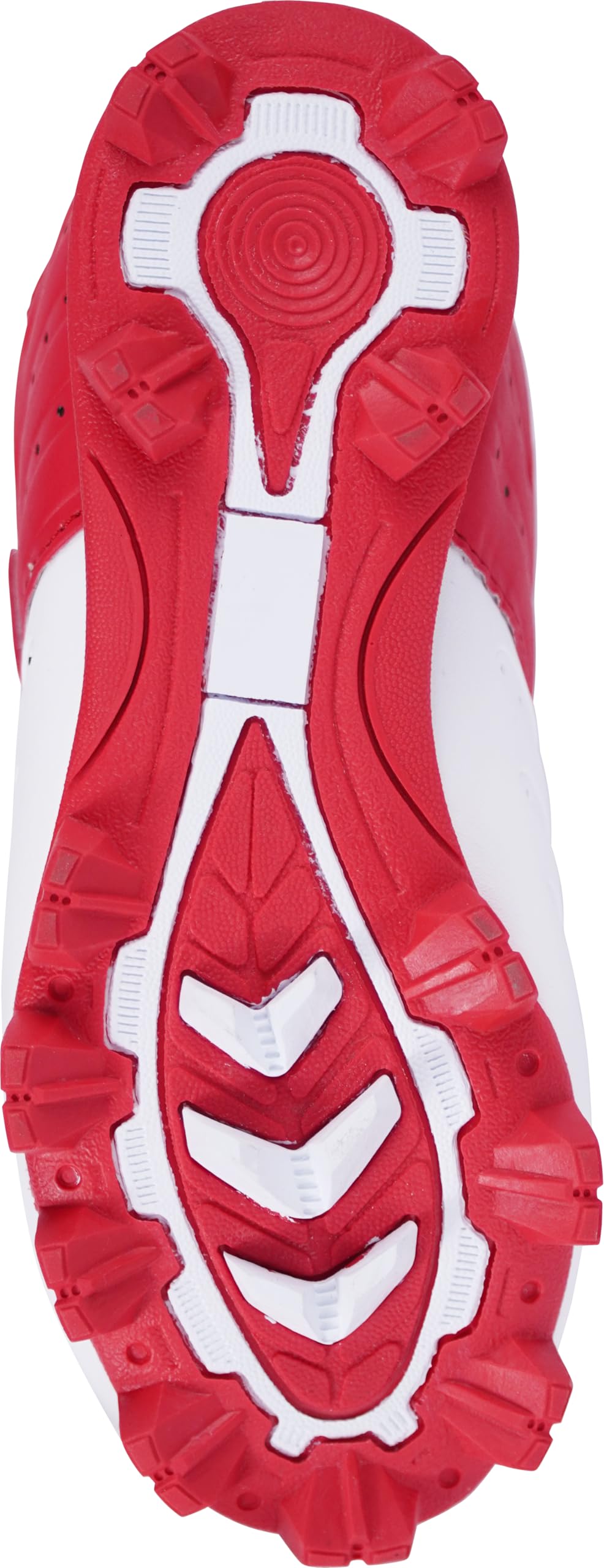 Sooneeya Softball Cleats Youth Running Baseball Shoes Red 13 M Little Kid