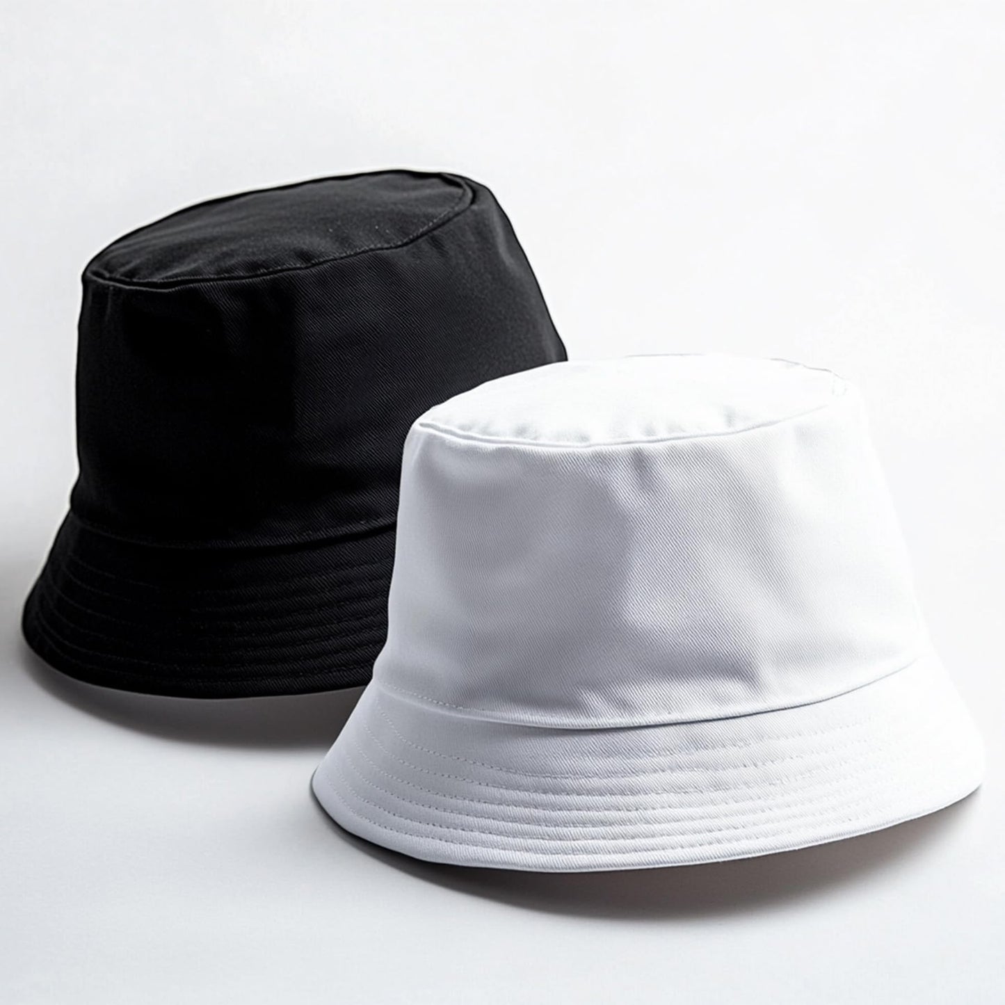 NPQQUAN Bucket Hats for Men Women Packable Foldable Sun Hats for Women Beach Travel Cap Black