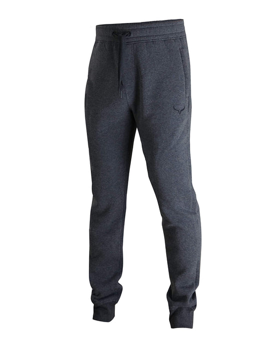 Screenshot Sports-A4051 Mens Premium Slim Fleece Pants Zipper Pockets - Athletic Jogger Fitness Workout Gym Sweatpants-H.Charcoal-Medium