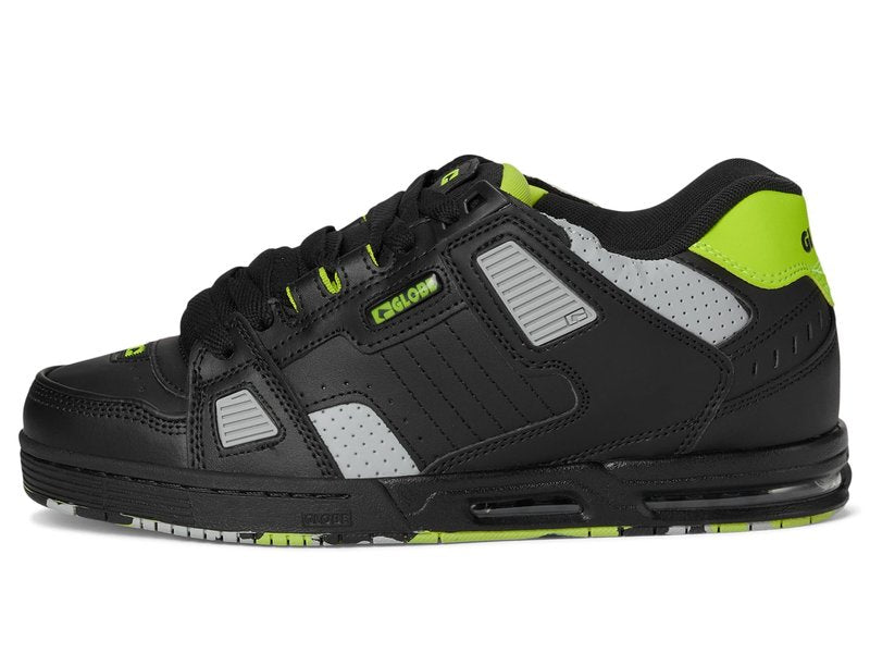Globe Mens Sabre Black/Lime 11.5 Medium