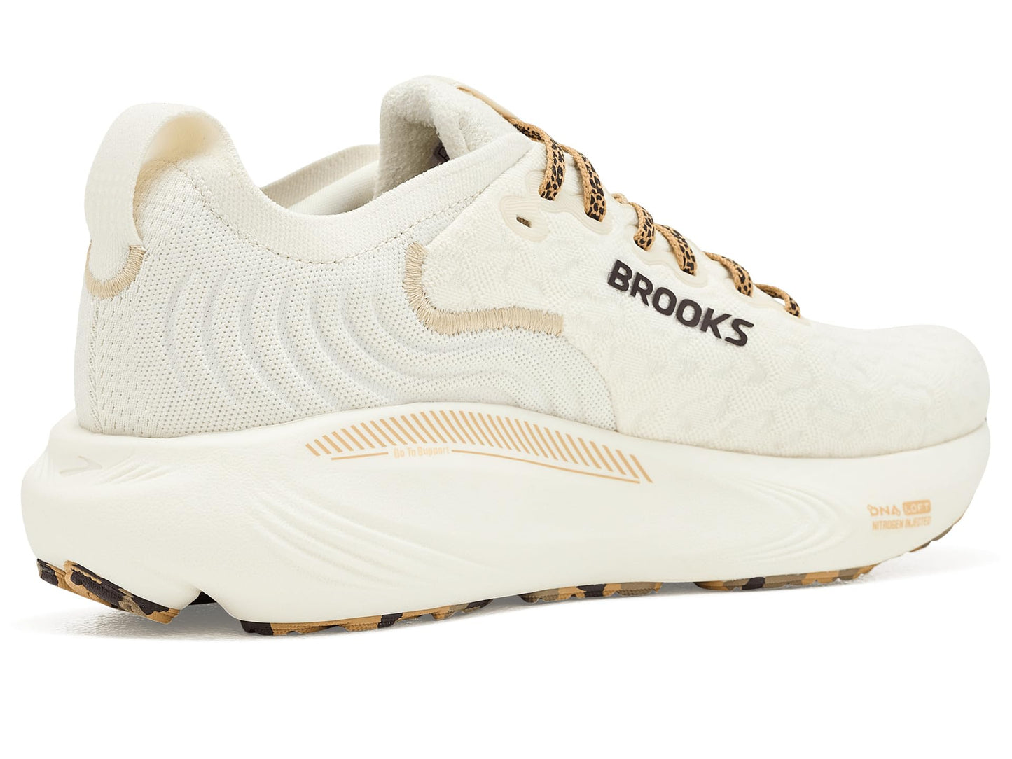 Brooks Womens Adrenaline GTS 25 Coconut/Tofu/Creme 9 Medium