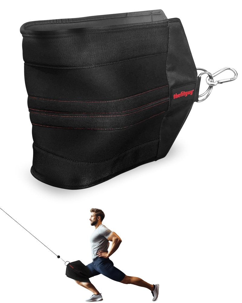 THEFITGUY Squat Knee Attachment for Cable Machine, Resistance Band & Smart Gym | Supports Deep Split Squats | Promotes Knee Strength, Ankle Mobility & Joint Stability | Home & Commercial Gym Accessory