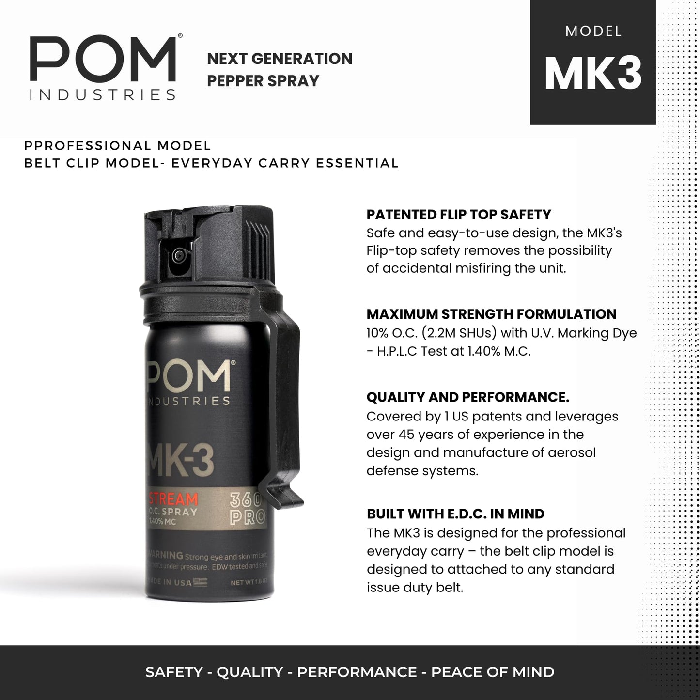 POM Pepper Spray MK3 10% OC 1.40% MC (Stream) (3)