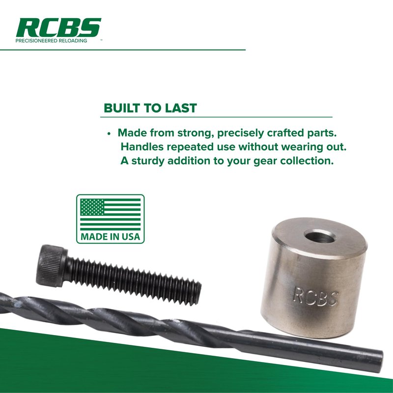 RCBS Stuck Case Remover Kit – Reloading Die Tool – Green