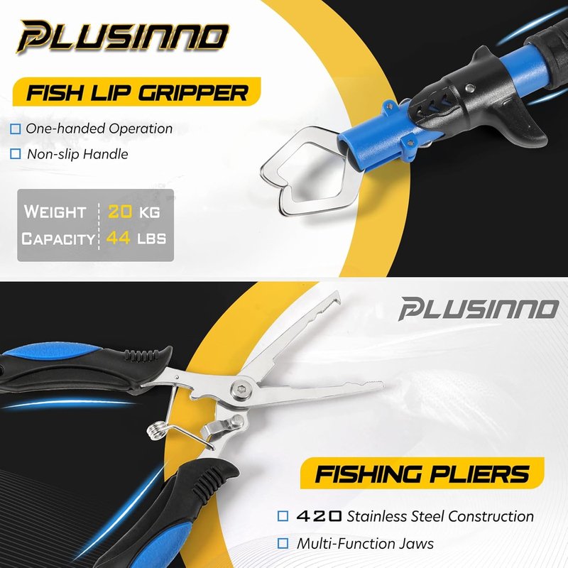 Fishing Rod and Reel Combo - Carbon Fiber Telescopic Fishing Pole with Spinning Reel | 12 +1 Shielded Bearings