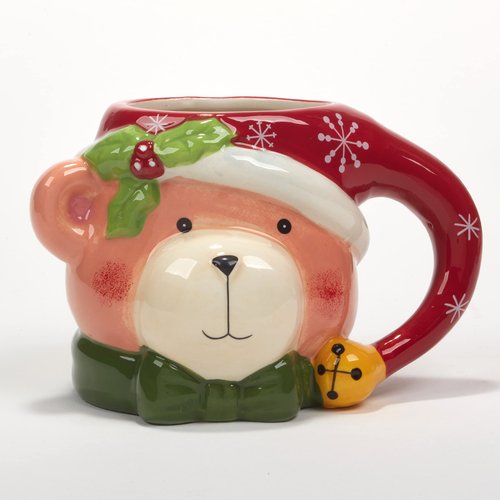 Certified International Holiday 4 Pc. Mug Set, 18 oz., Multicolor