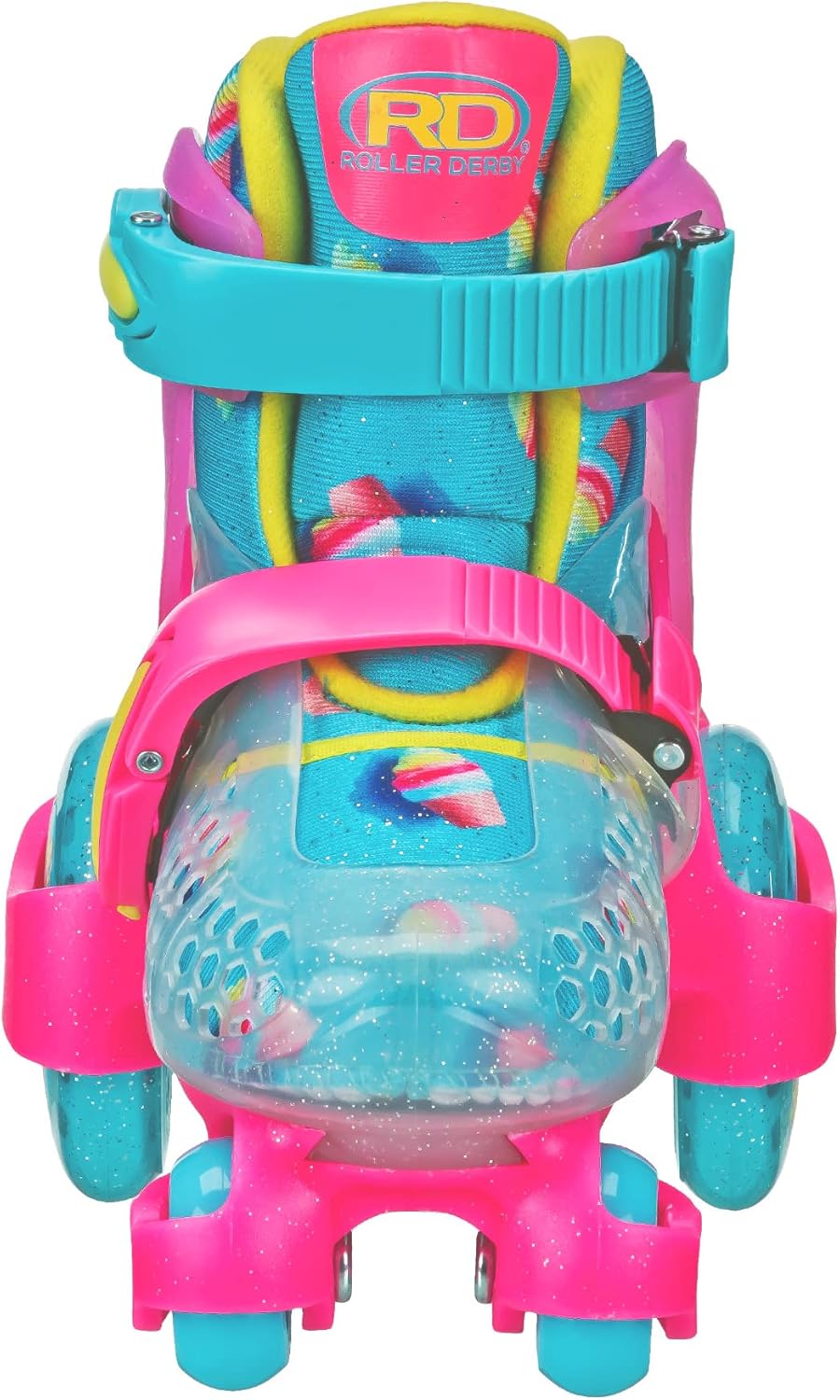 Beginner Roller Skates for Kids | Adjustable Sizing for Toddlers & Youth - Fun & Colorful Design