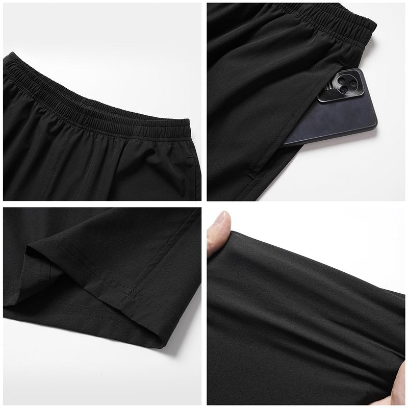 TRUPPALAND Men's Athletic Shorts 5 Pack, Quick Dry Gym Shorts with Pockets Workout Running Sports Shorts for Men