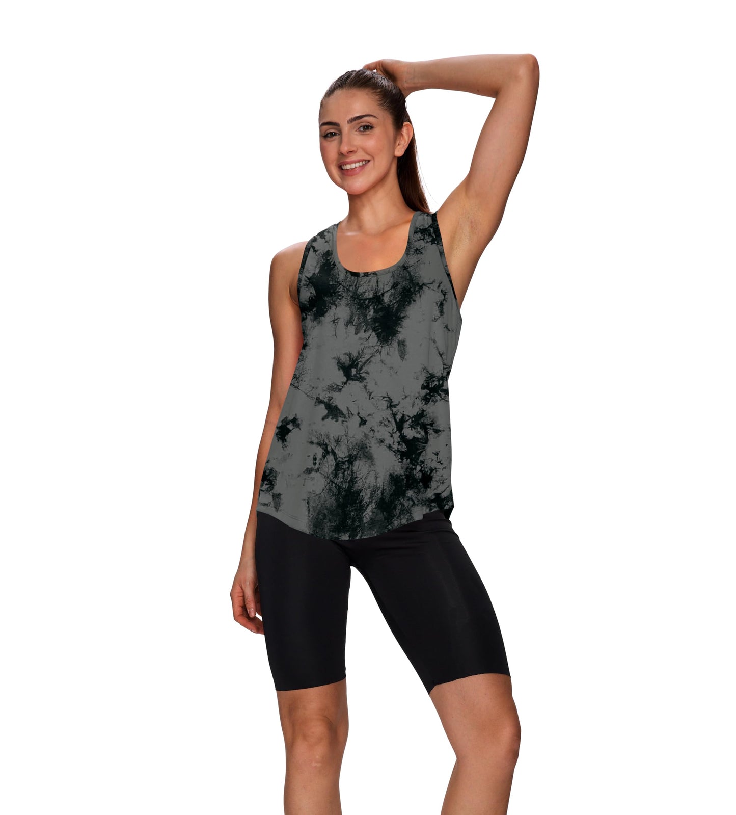 WIHOLL Workout Tank Tops for Women Sleeveless Summer Gym Clothes Running Loose Fit Yoga Tops Tennis Active Shirts Sports XL