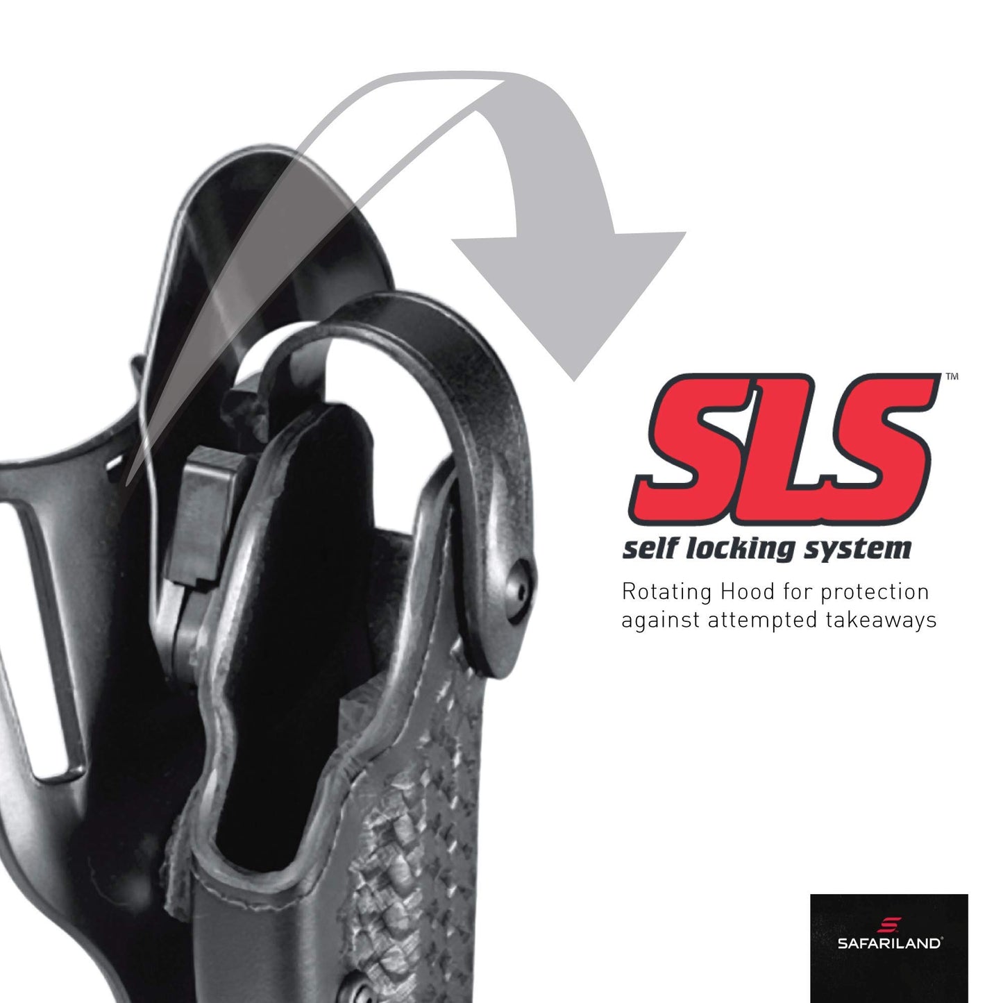Safariland 7285 7TS SLS Low-Ride 1.5'' Drop Level-II Duty Beretta 92 Holster, STX Flat Dark Earth, Right