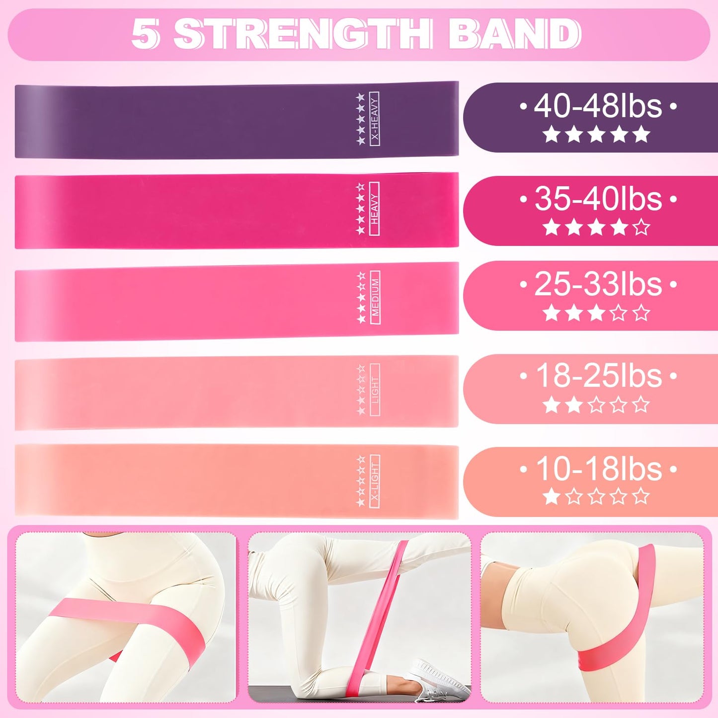 Pilates Kit with Pilates Equipment and Pilates Ring and Ball Set, 13-Piece Pilates Essentials Kit for Women for Home Workouts with Resistance Bands, Yoga Strap, Stretch Band, Arm Trainer & Socks