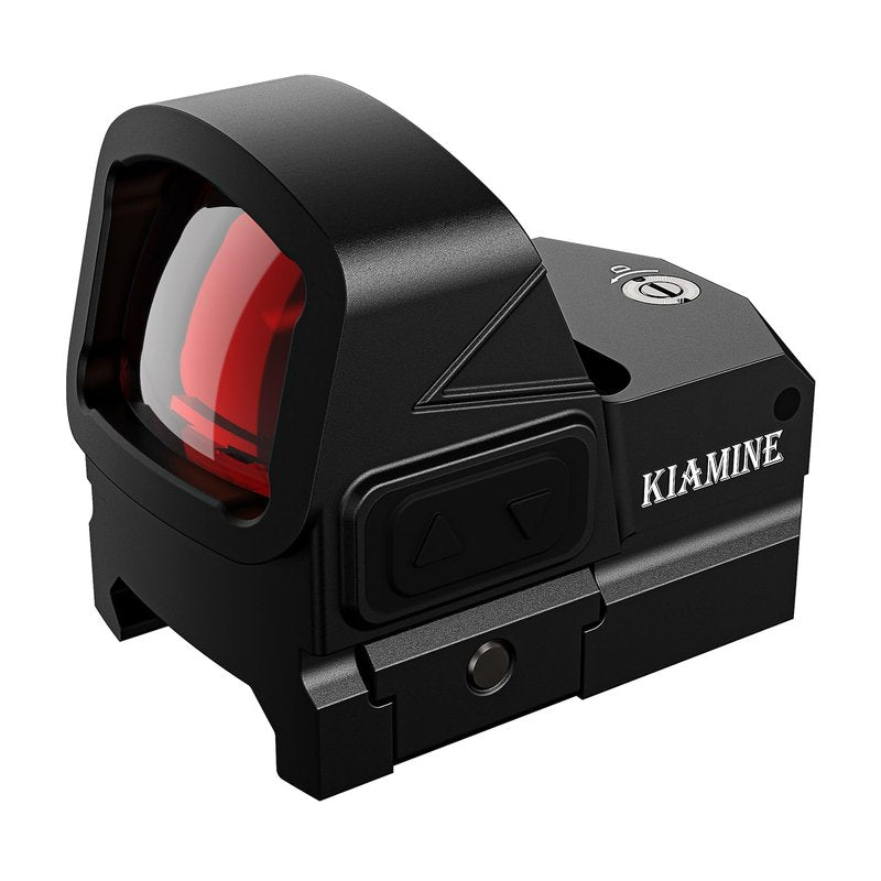 KIAMINE 3 MOA Red Dot Sight, RMR Footprint – Compatible with Holosun 407C / 507C Mounts, Shake Awake, for Glock MOS, Sig Sauer, 1911, and Picatinny Rifles