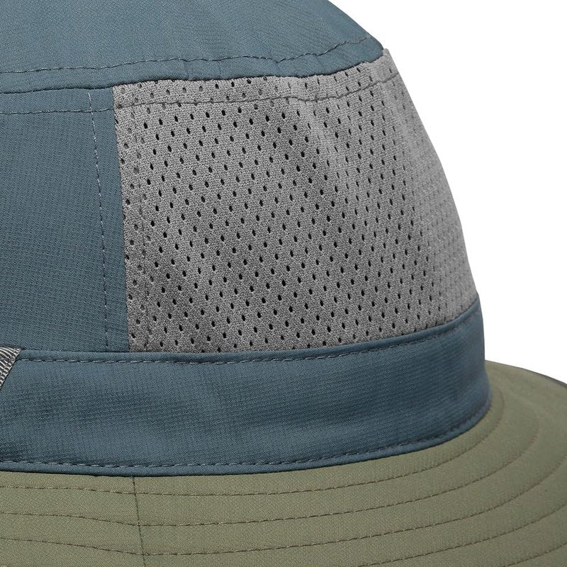 Sunday Afternoons Brushline Bucket Hat, Cream/Juniper, S/M