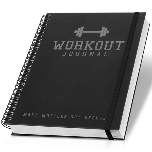 The Ultimate Fitness Journal for Tracking and Crushing Your Gym Goals - Detailed Workout Planner & Log Book For Men and Women - Great Gym Accessories With Calendar, Nutrition & Progress Tracker